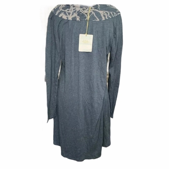 New Chalet Womens Dress Small Comfort Blue tan - Picture 4 of 7